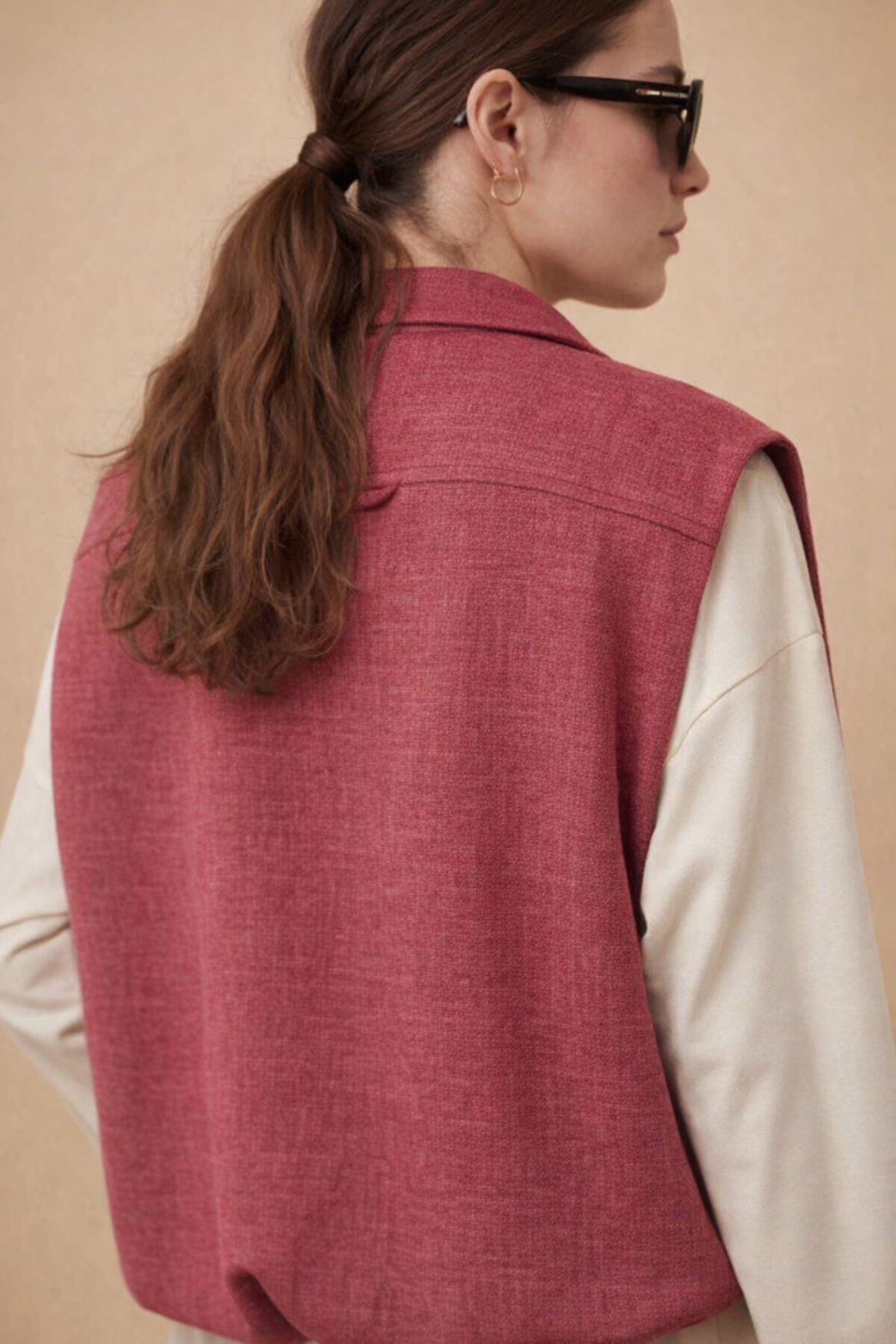 Jacket Jade dark red | dark red