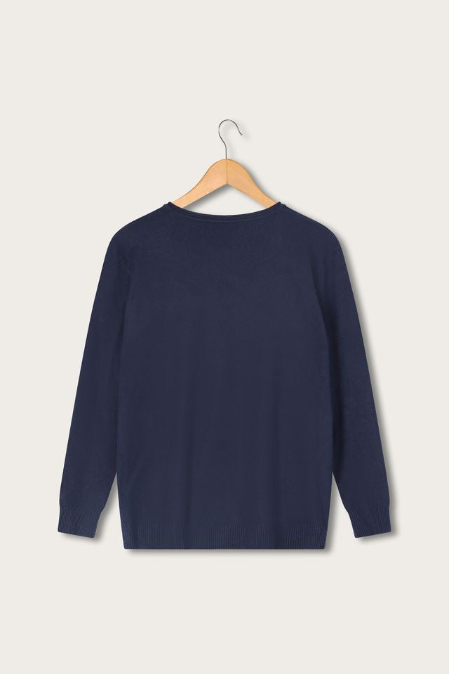 Sweater V- neck Ginny navy | blue