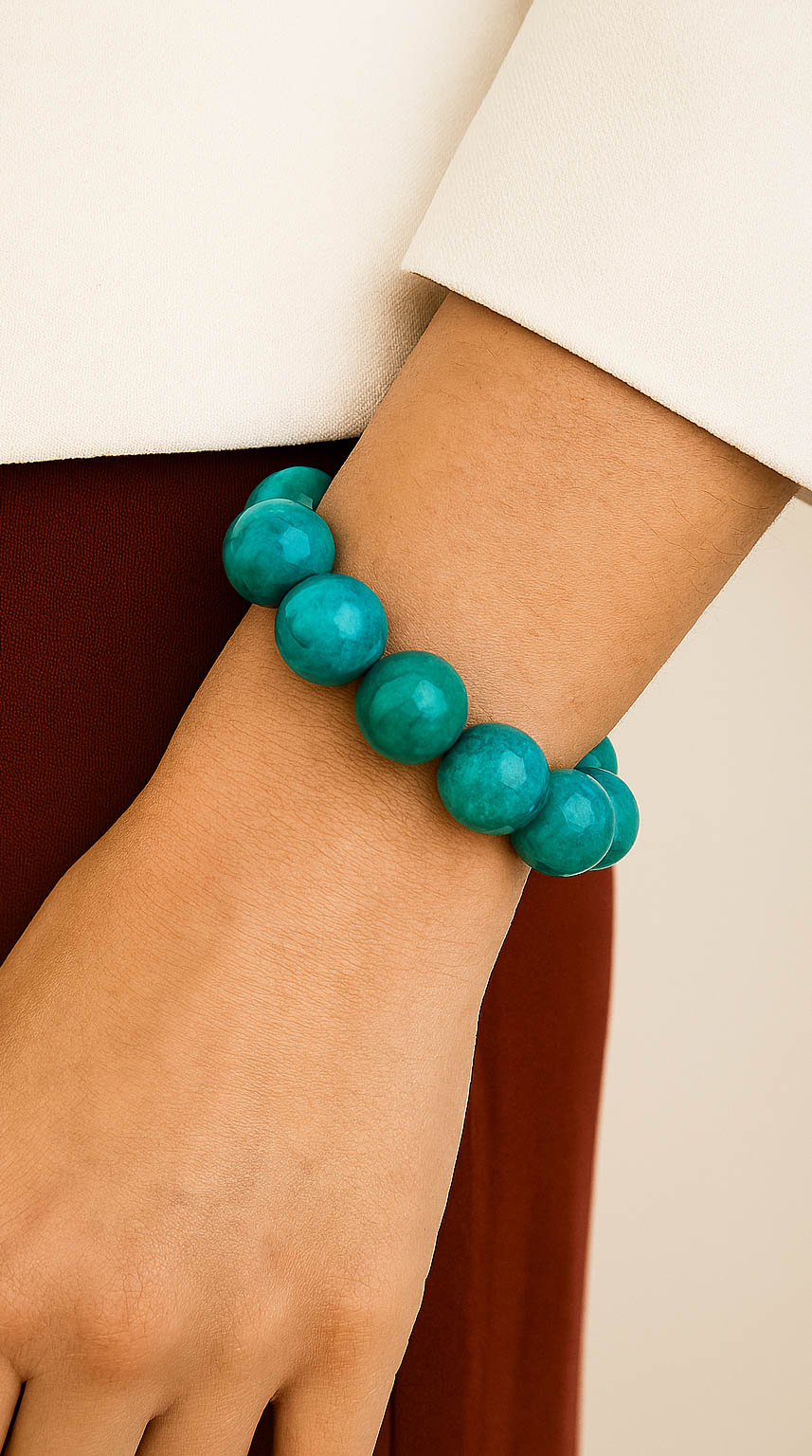 Bracelet Annie | Pine green