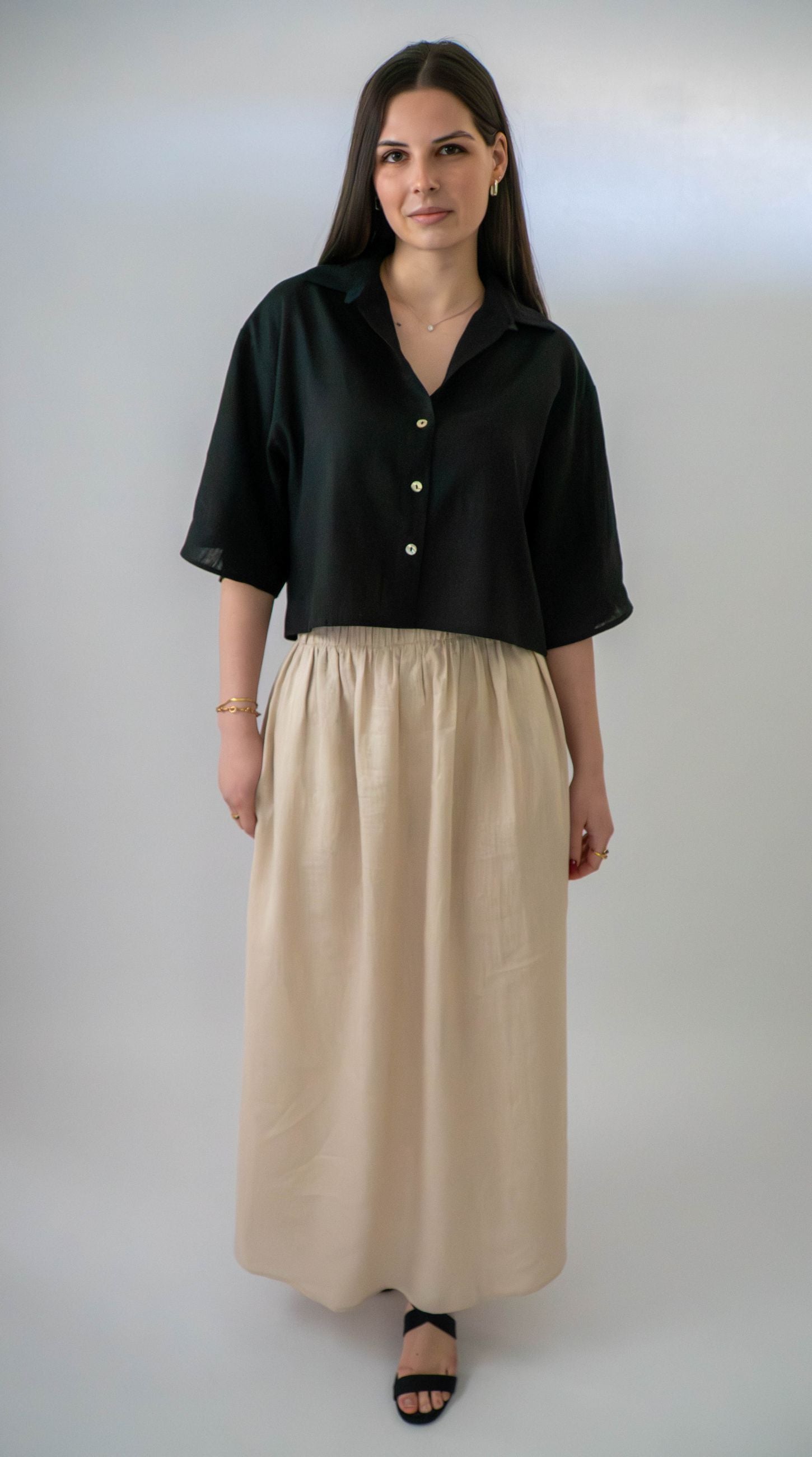Skirt Marthe sand | sand