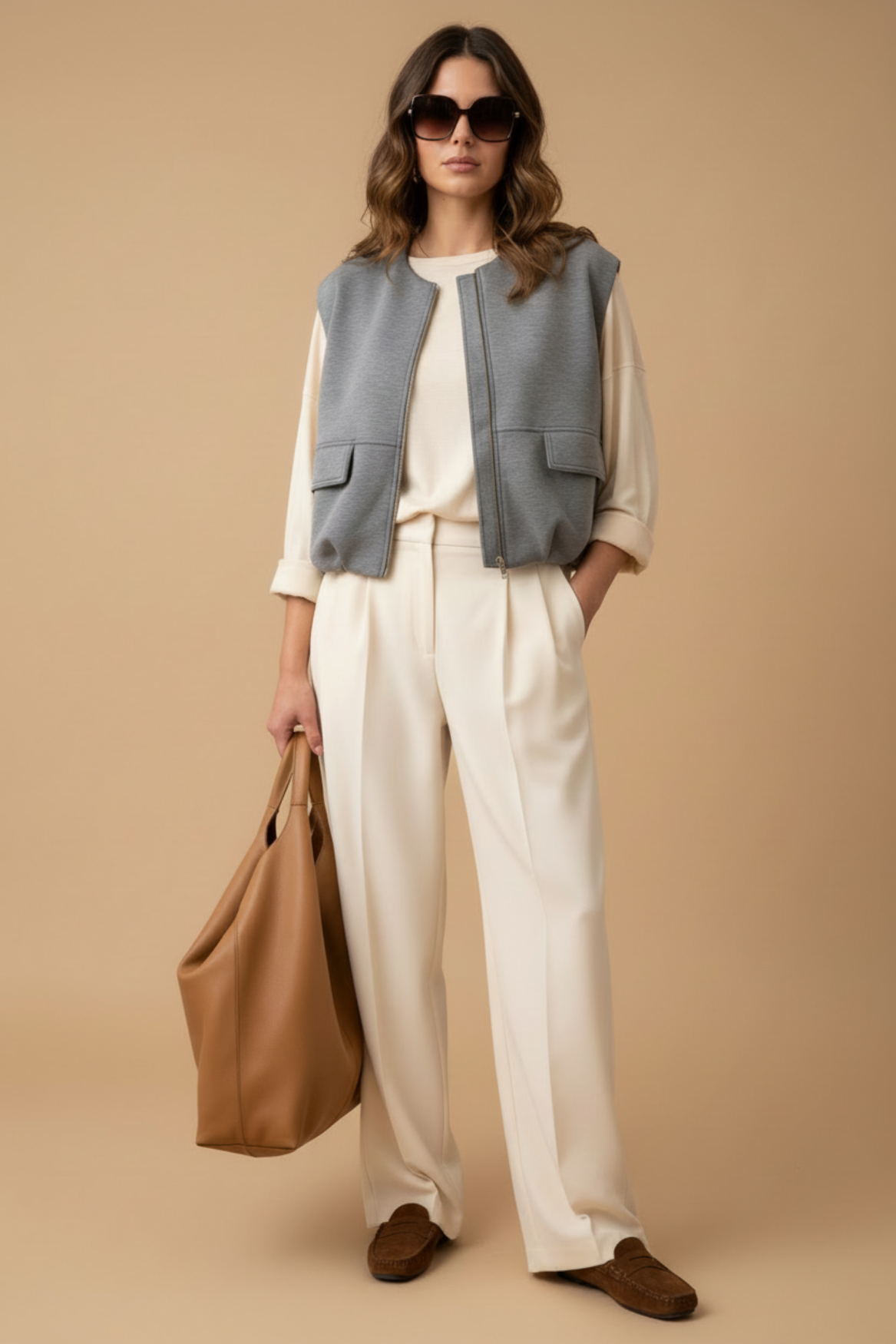 Jacket Jade grey | stone grey