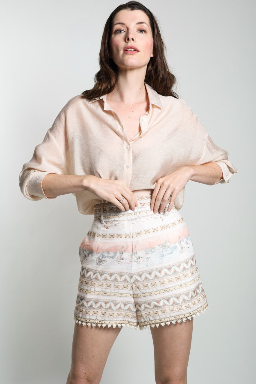 Shorts Luna powder | crystal pink
