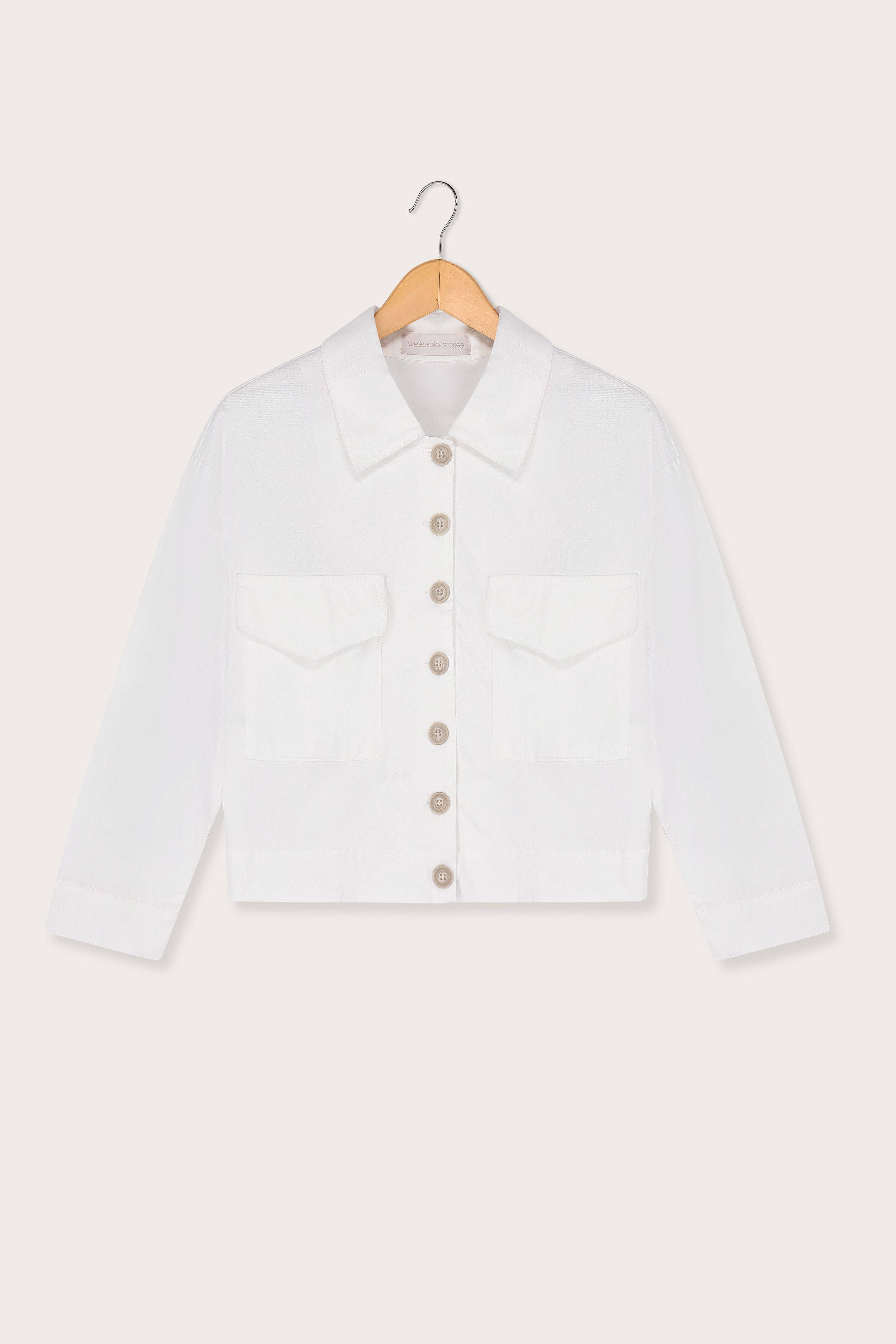 Jacket Amber off white | ecru