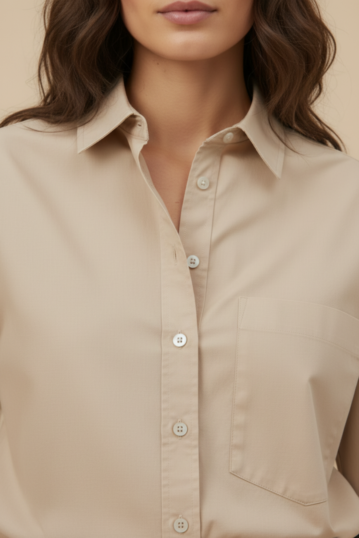 Shirt Luna latte | Latte