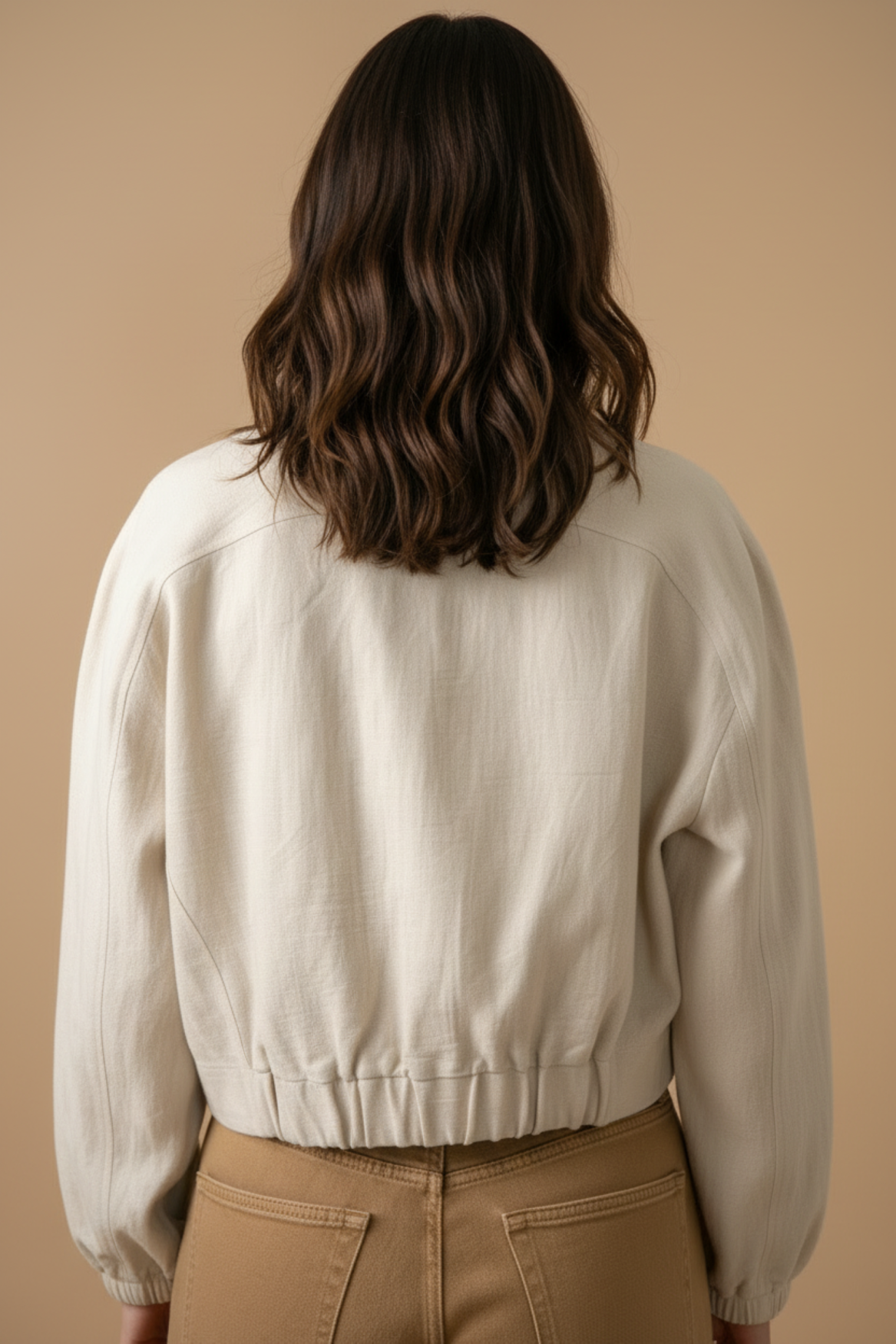 Jacket Sienna naturel linen | sand