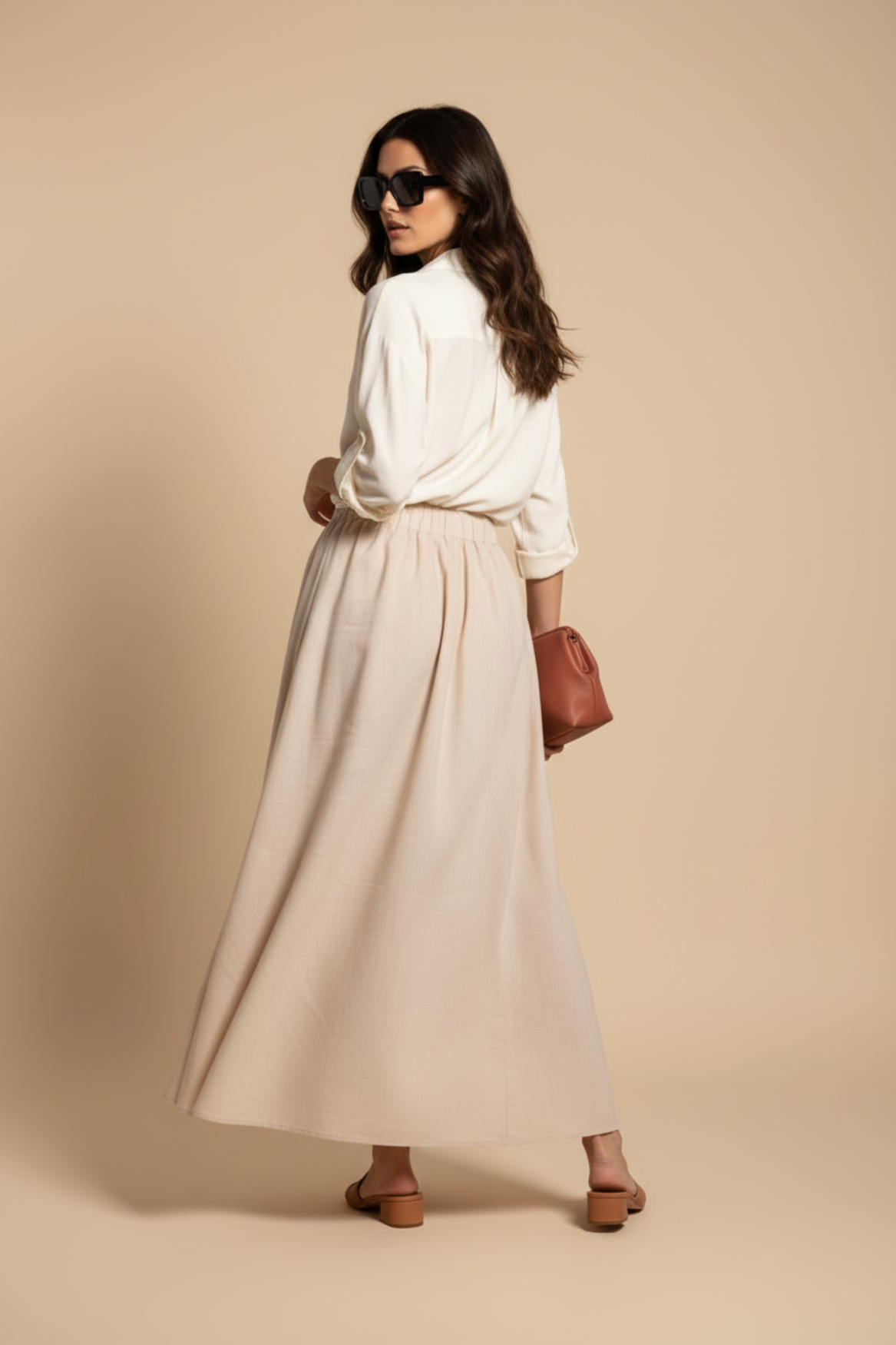 Skirt Beau sand | sand