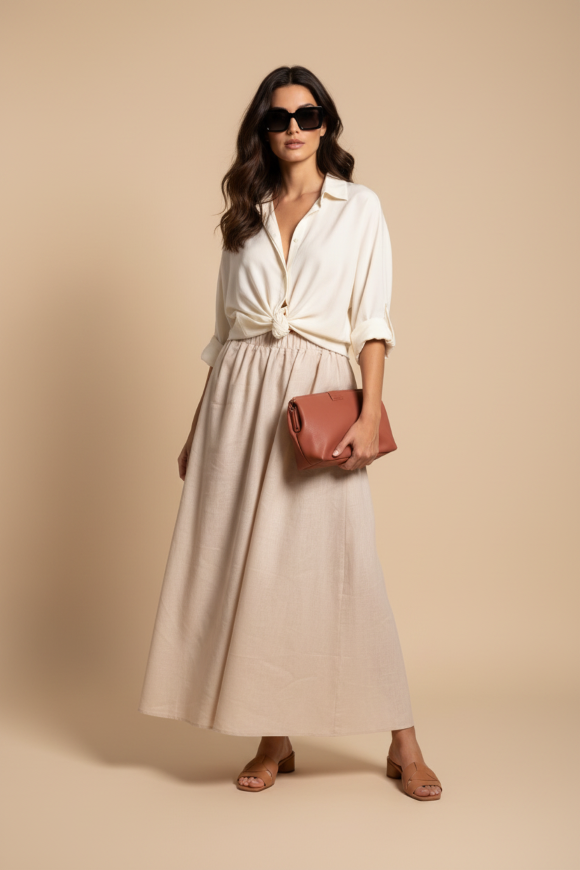 Skirt Beau sand | sand