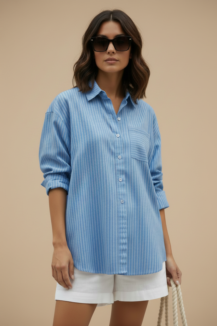 Shirt Lilah Blue Bell | blue bell