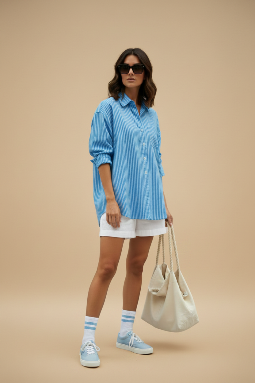 Shirt Lilah Blue Bell | blue bell