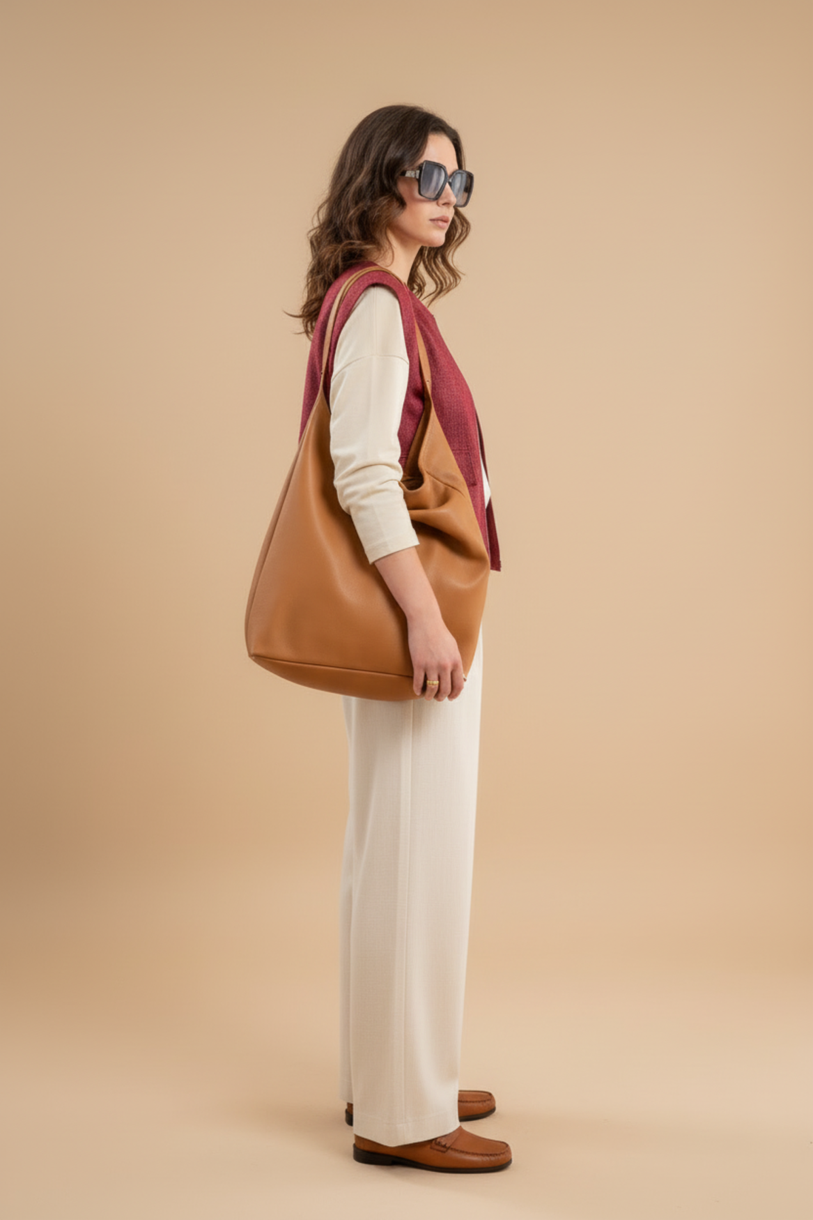 Jacket Jade dark red | dark red