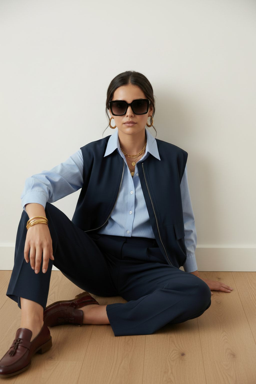 Pants Daria midnight blue | blue
