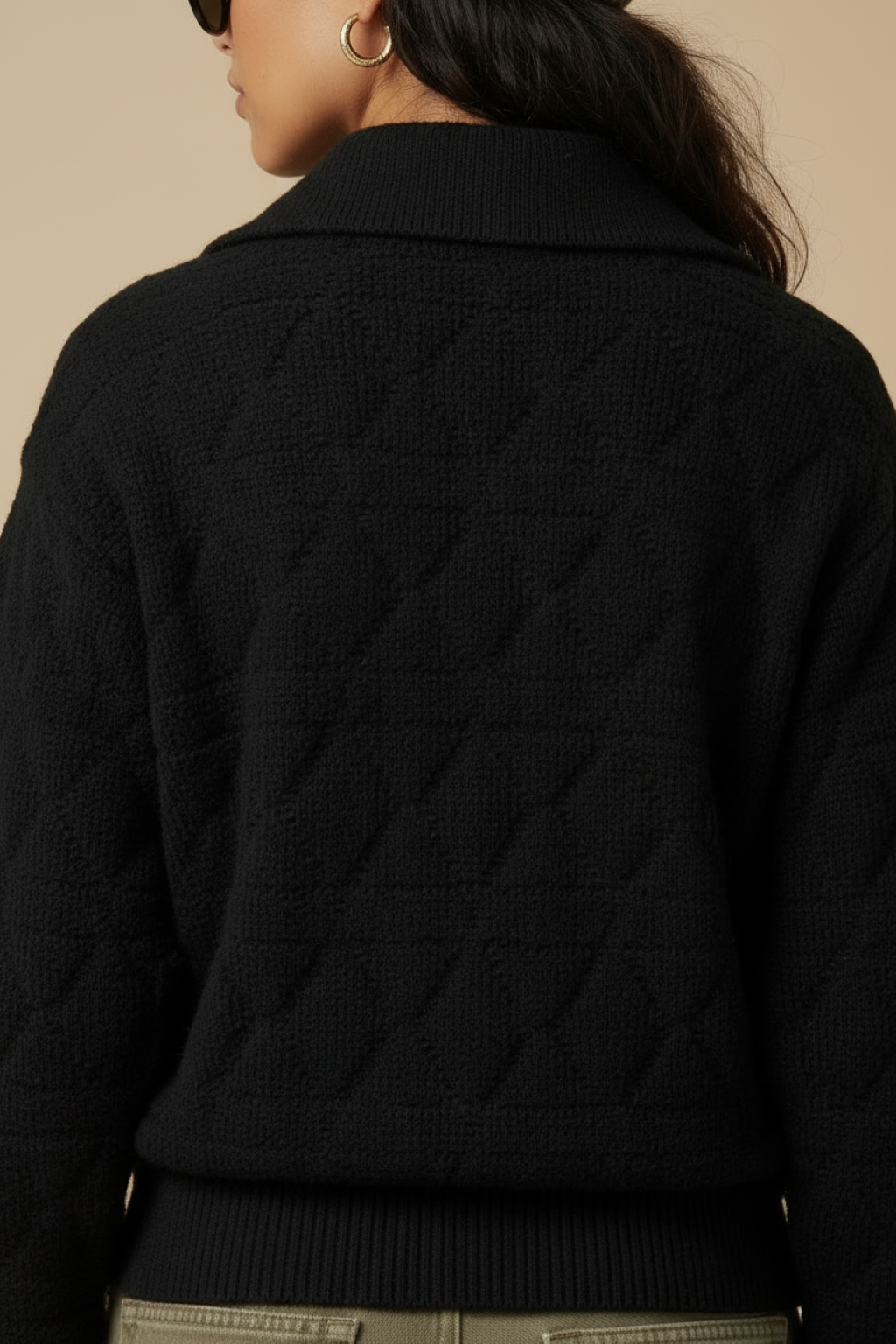 Sweater Bobbi black | black