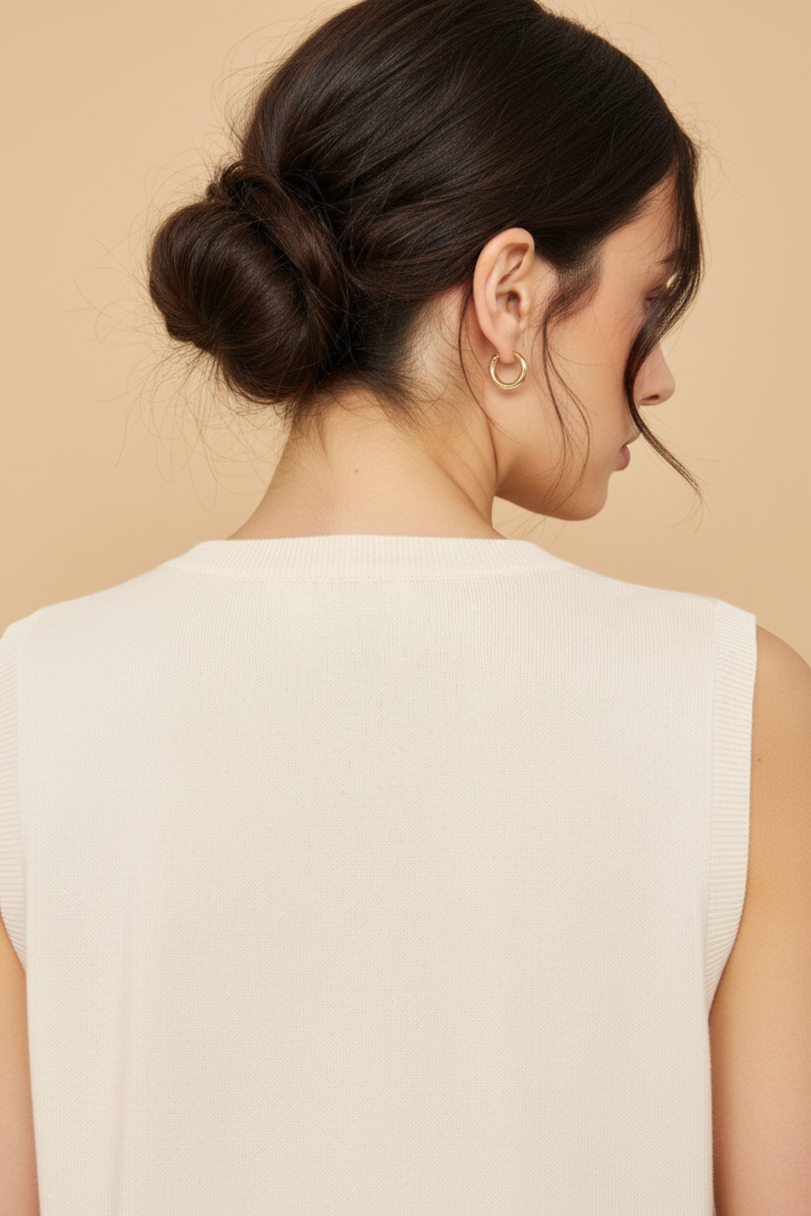 Gilet Manou creme | creme