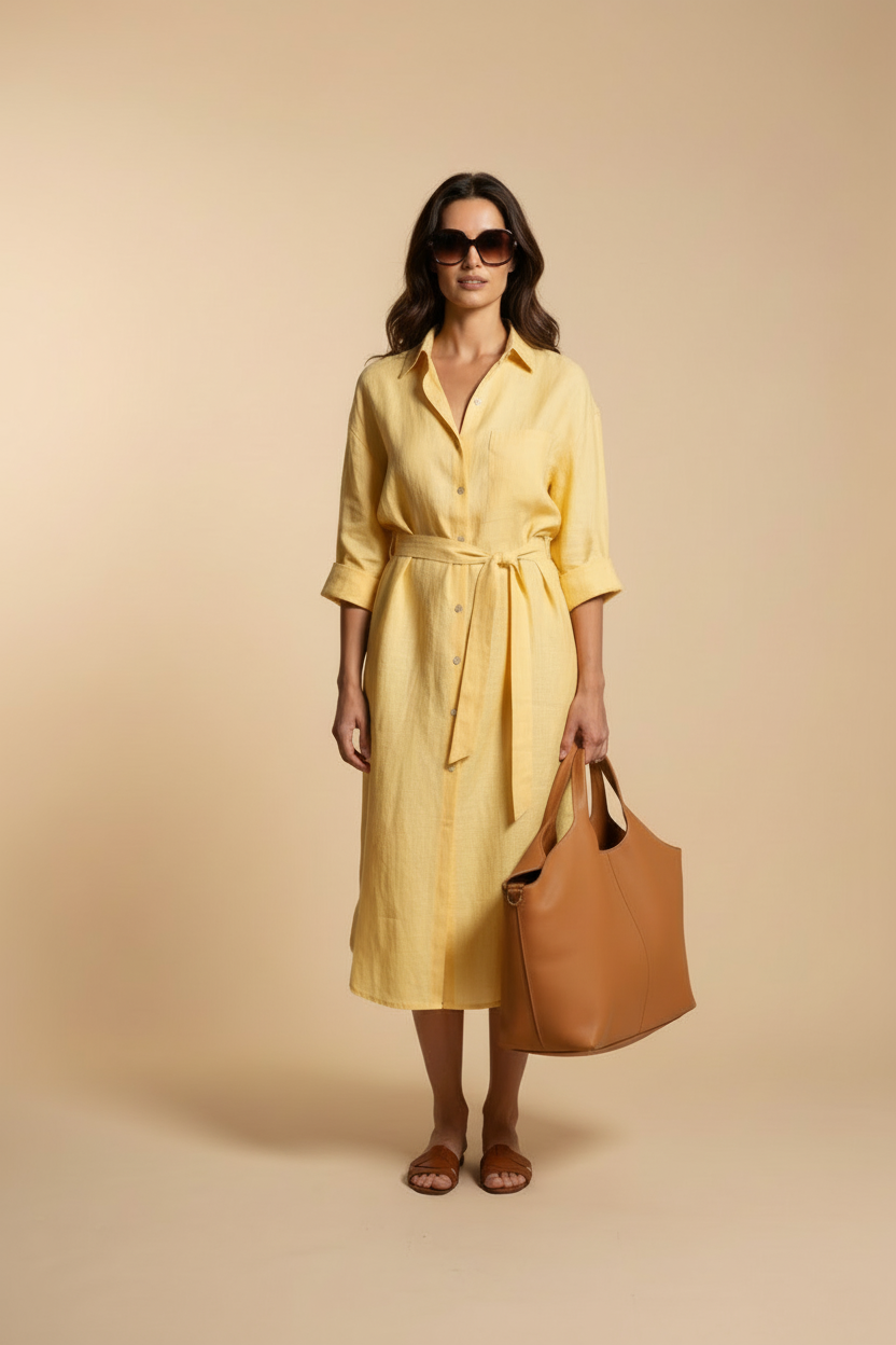 Dress Pippa Lemon | yellow