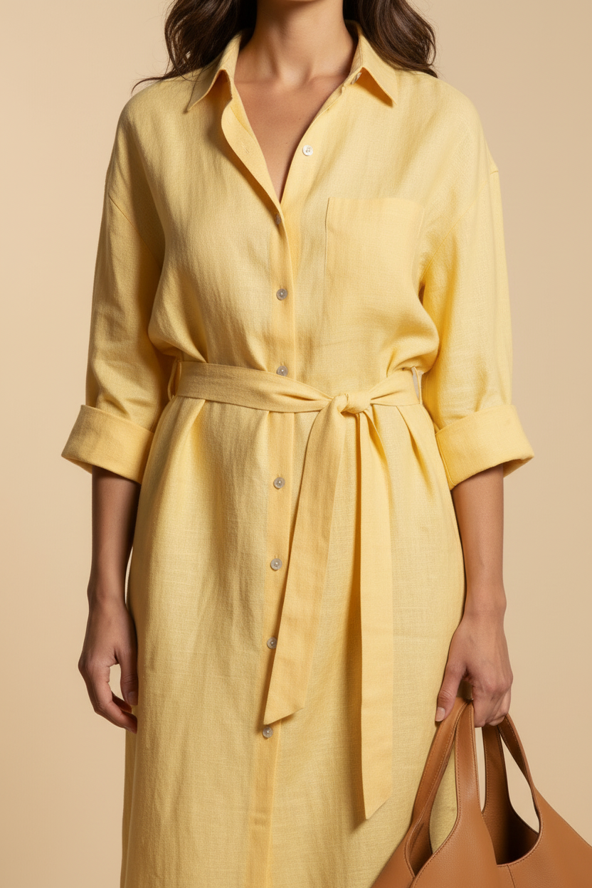 Dress Pippa Lemon | yellow
