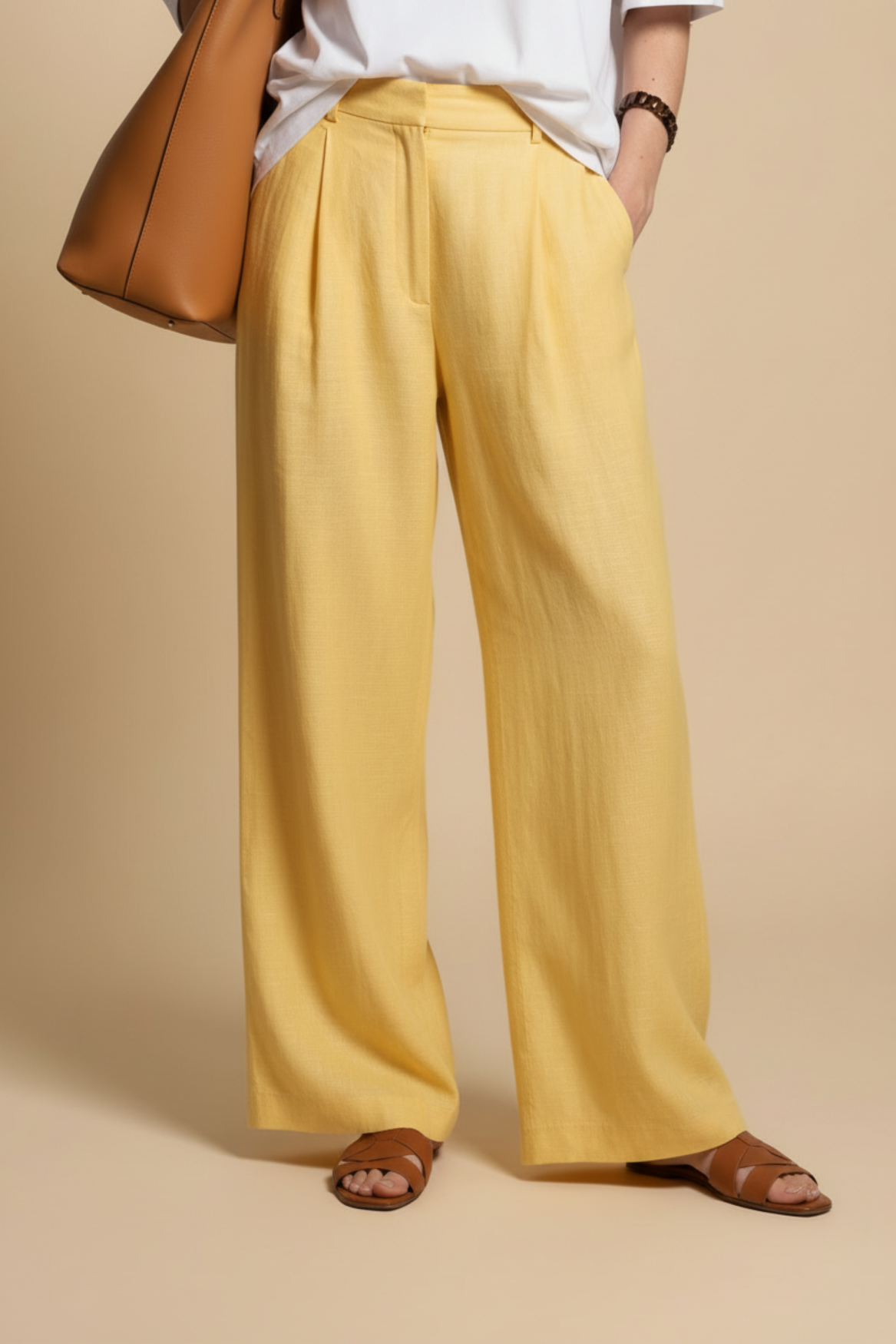 Pants Philine lemon | yellow