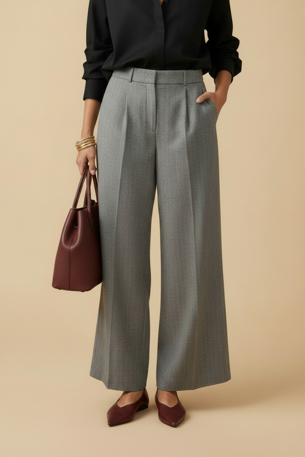 Pants Joy stone grey | stone grey