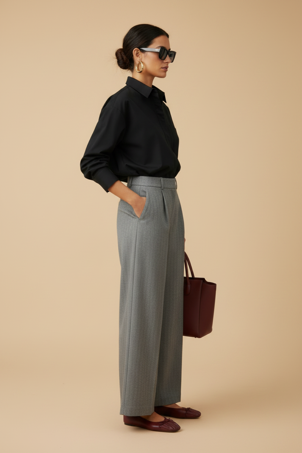 Pants Joy stone grey | stone grey