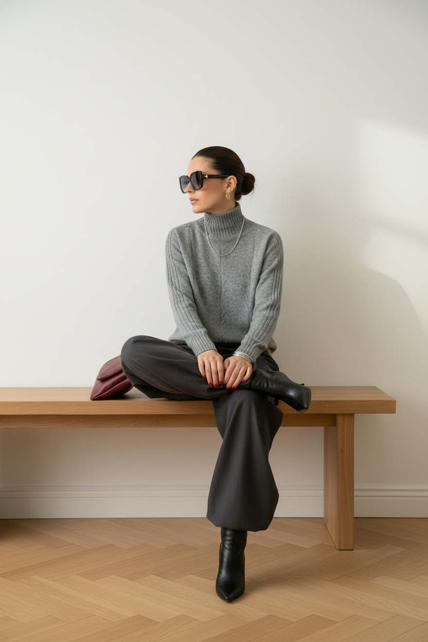 Sweater Gabriella light grey | grey