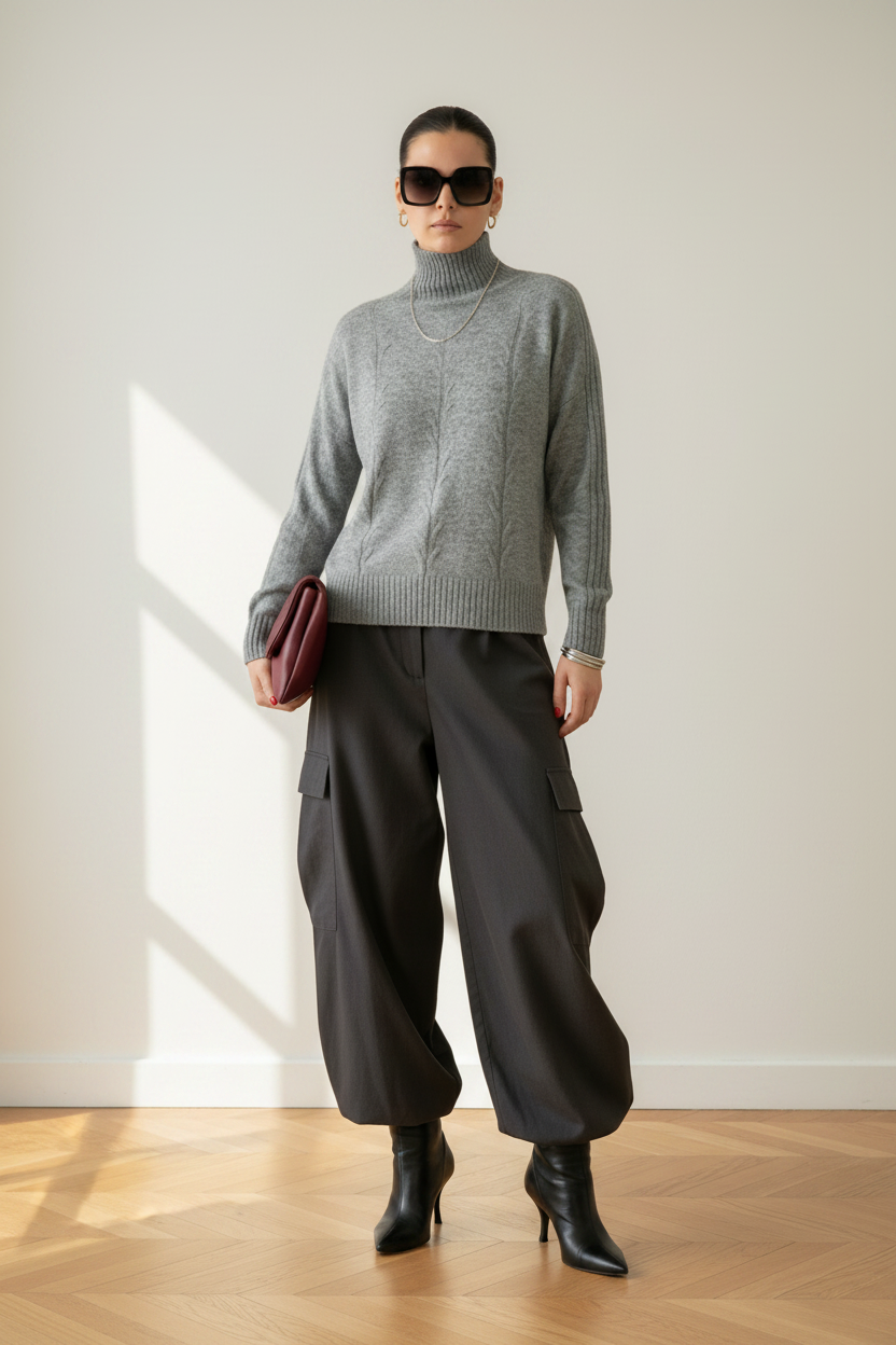 Sweater Gabriella light grey | grey