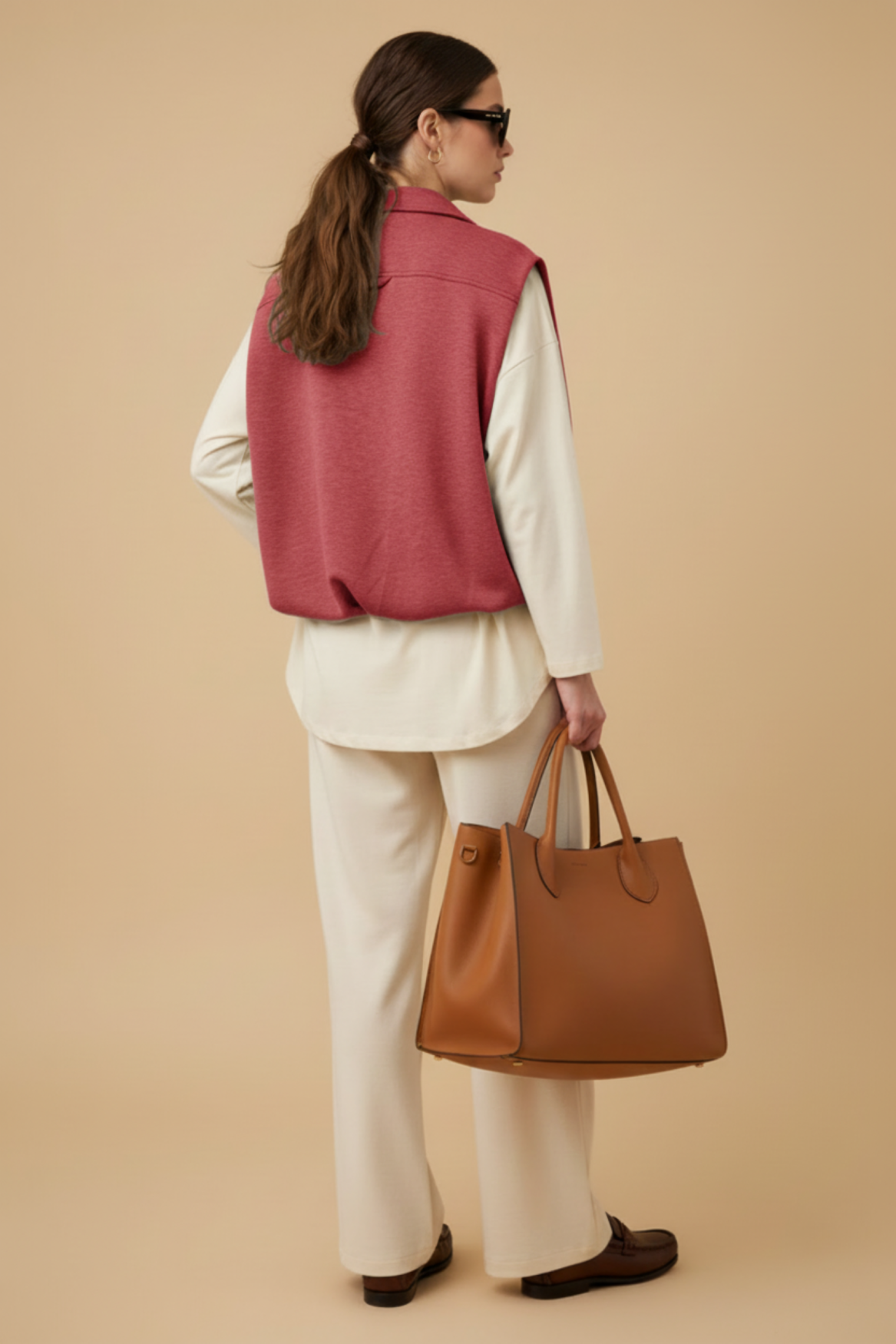 Jacket Jade dark red | dark red