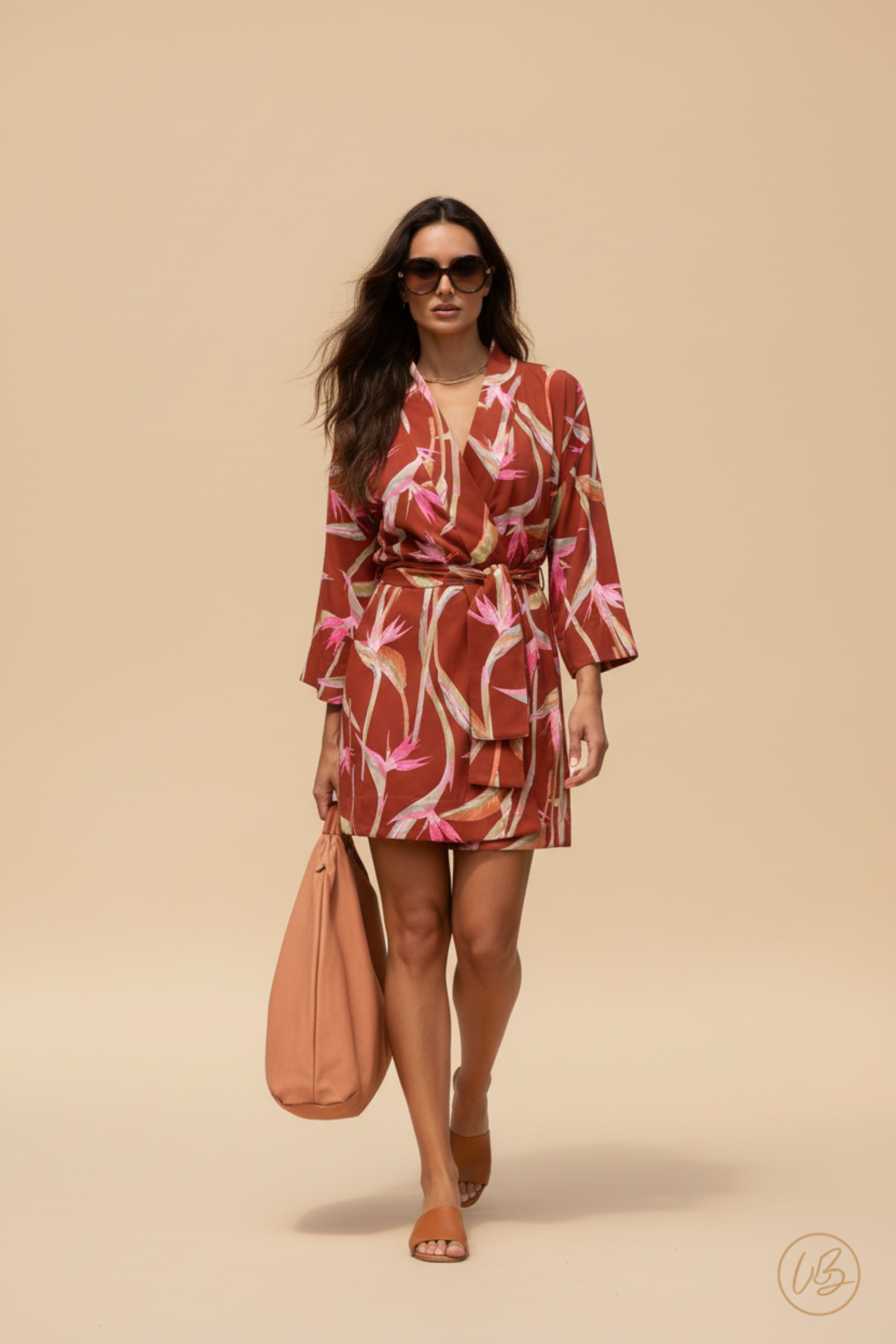 Dress Laura pompeian red | pompeian red