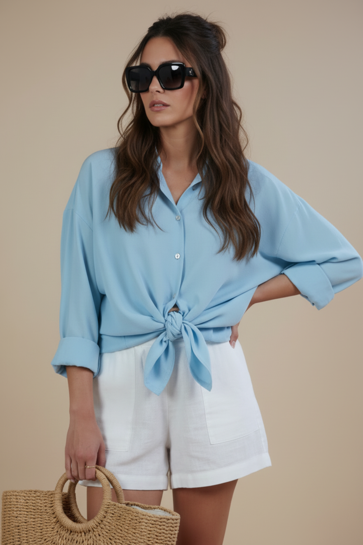 Shirt Minthe sea angel | starlight Blue