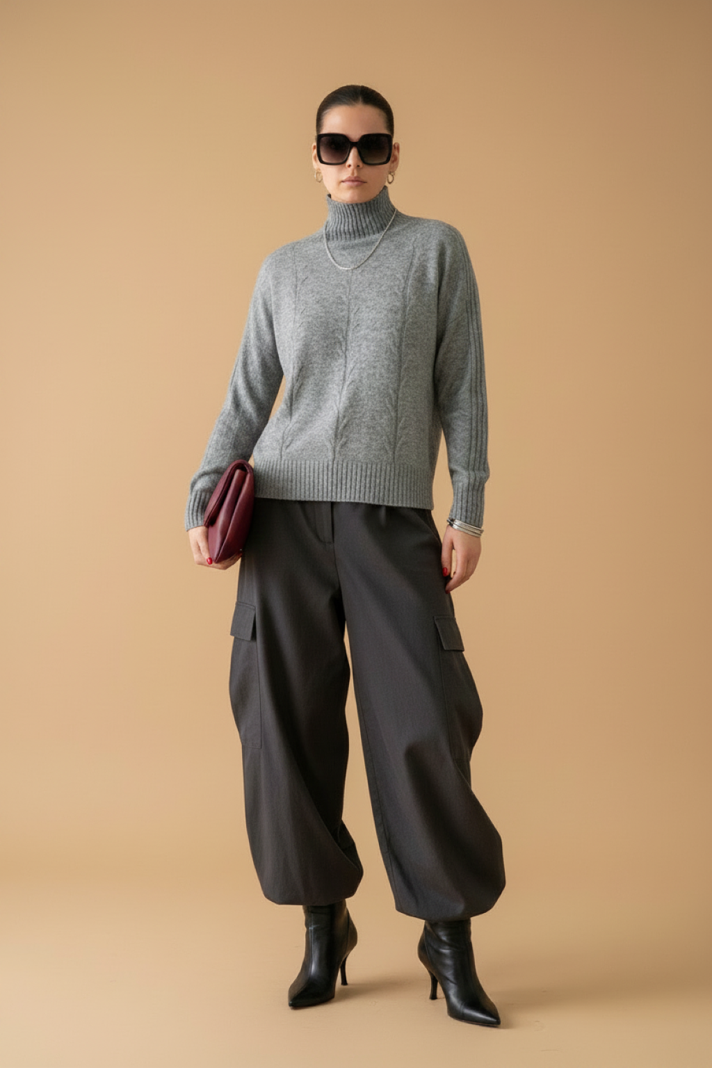 Sweater Gabriella light grey | grey