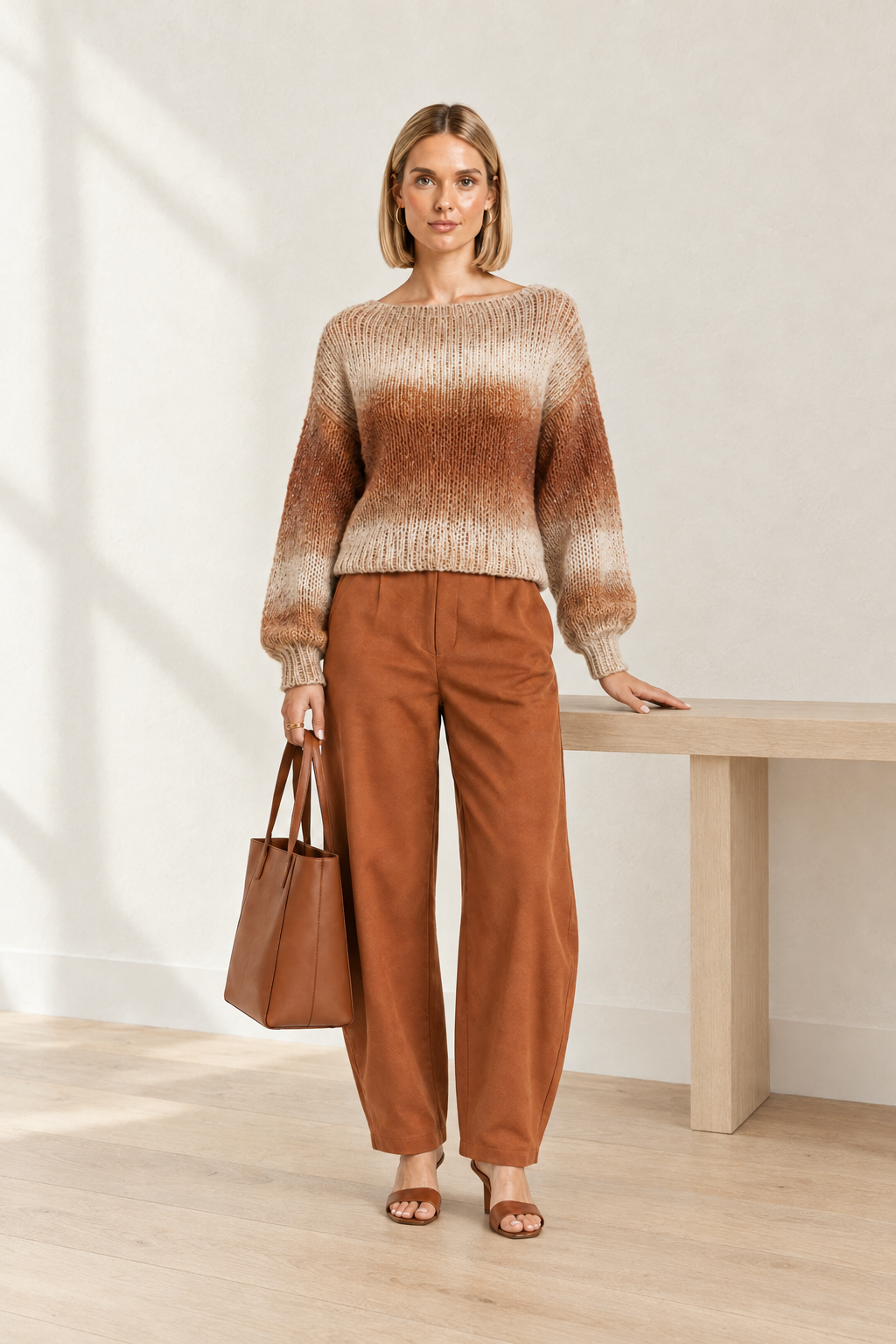 Knit Ine rust | rust