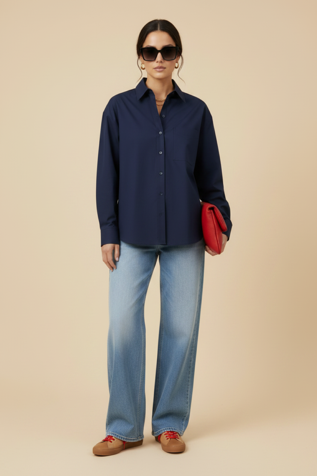 Shirt Tess dark blue | blue
