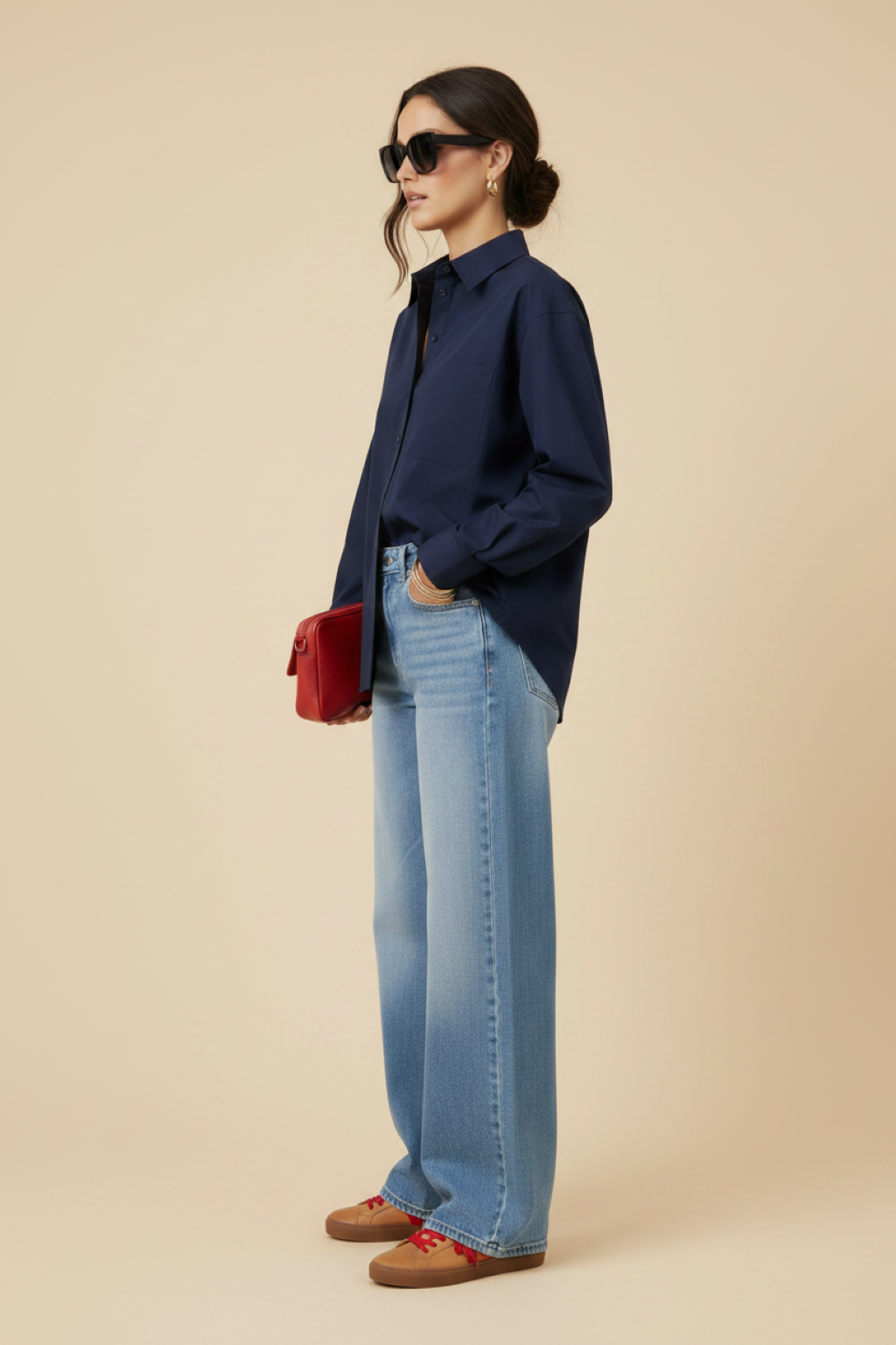 Shirt Tess dark blue | blue