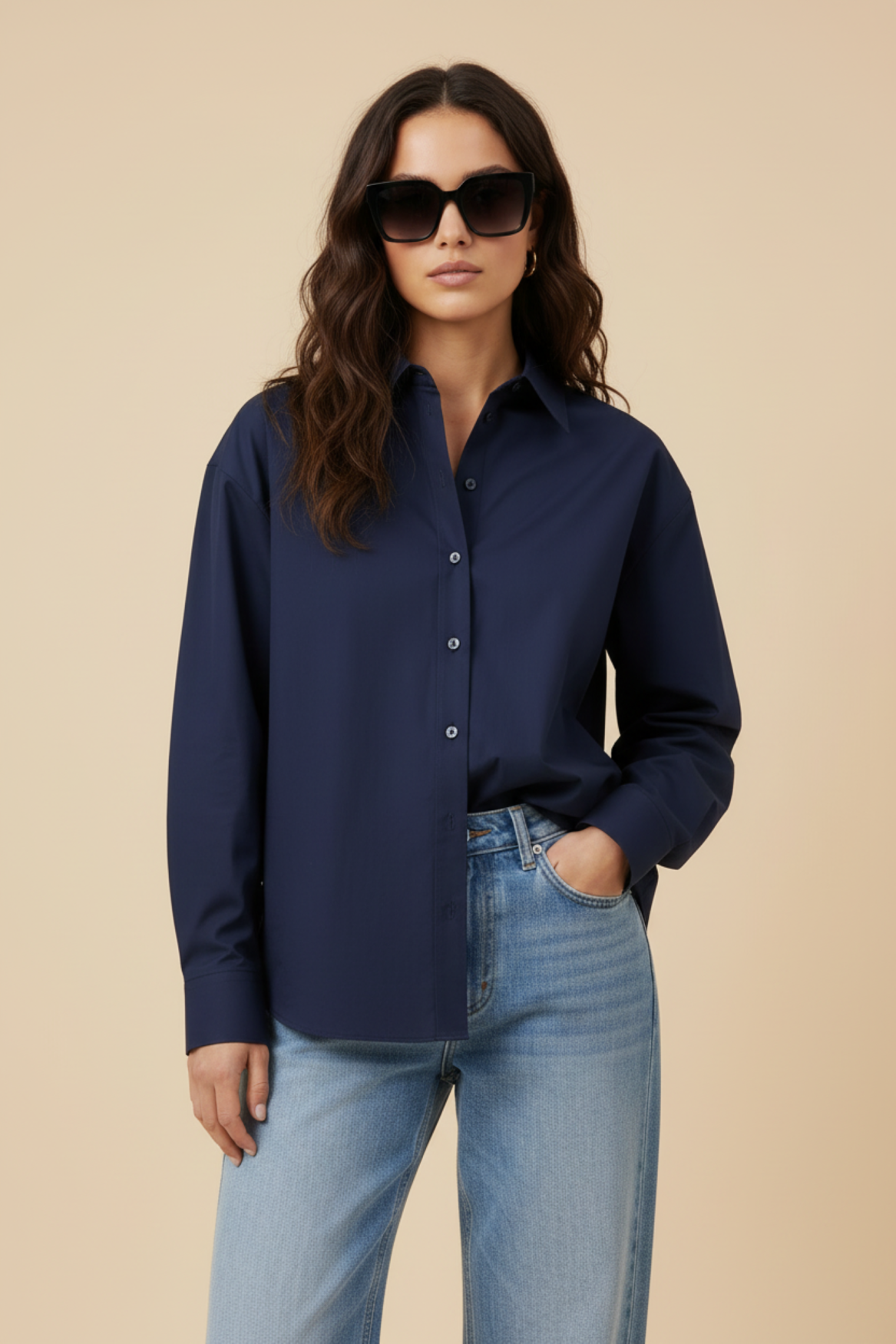 Shirt Tess dark blue | blue