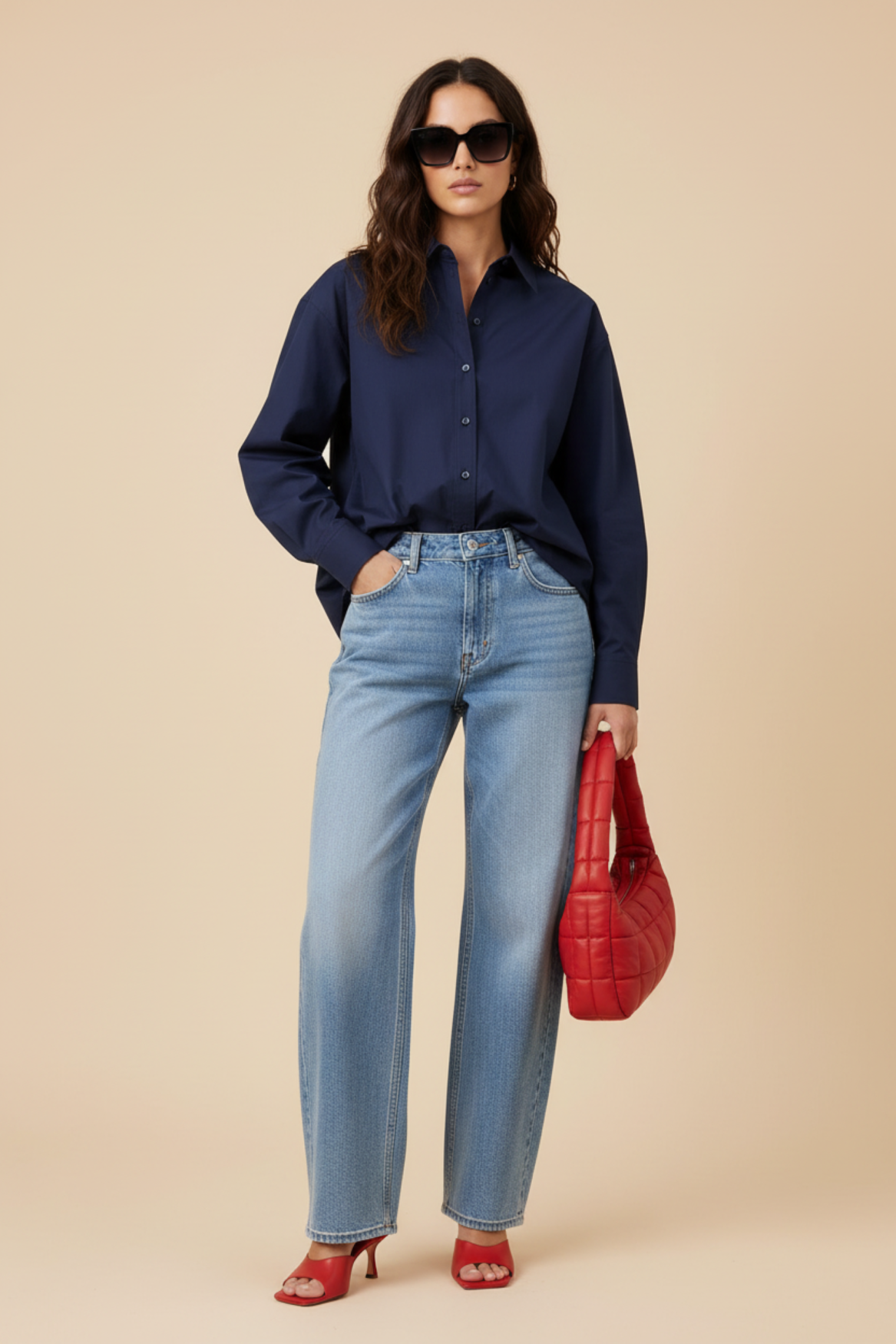 Shirt Tess dark blue | blue