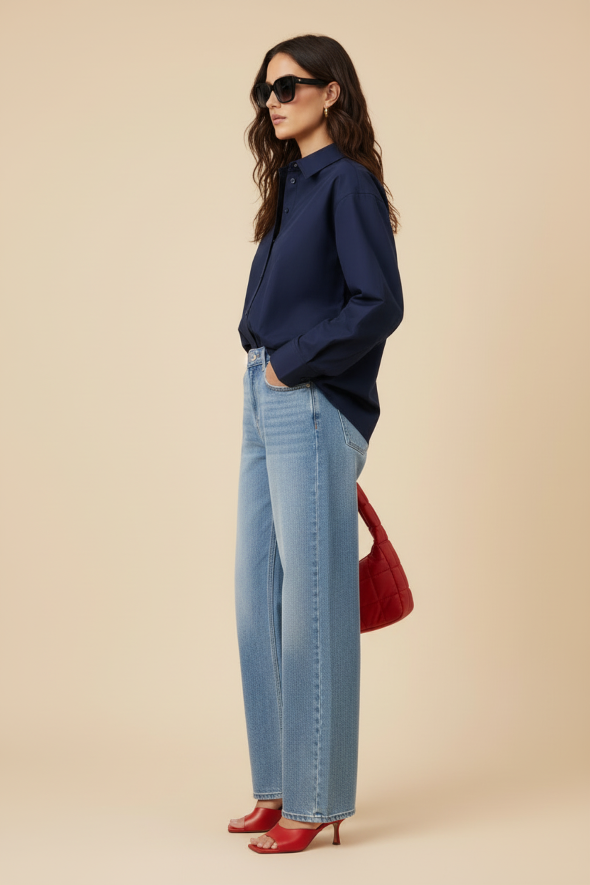 Shirt Tess dark blue | blue