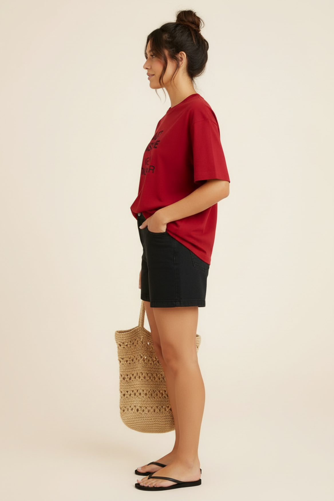 Sweater Kiss me  dark cherry | Dark cherry