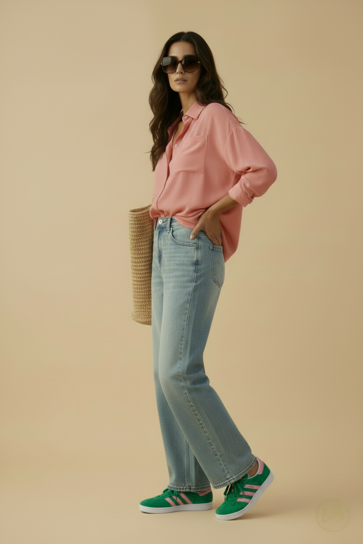 Shirt Minthe coral almond | coral almond