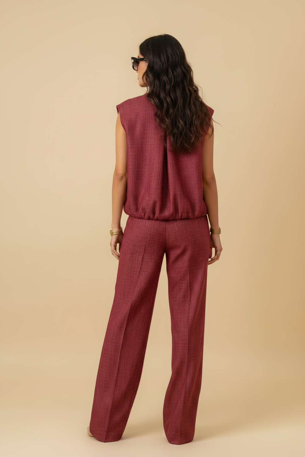 Jacket Jade dark red | dark red