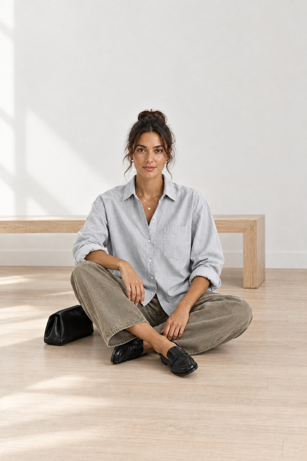 Shirt Tess stone grey | stone grey