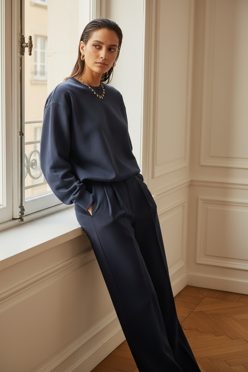 Sweater Lien blue