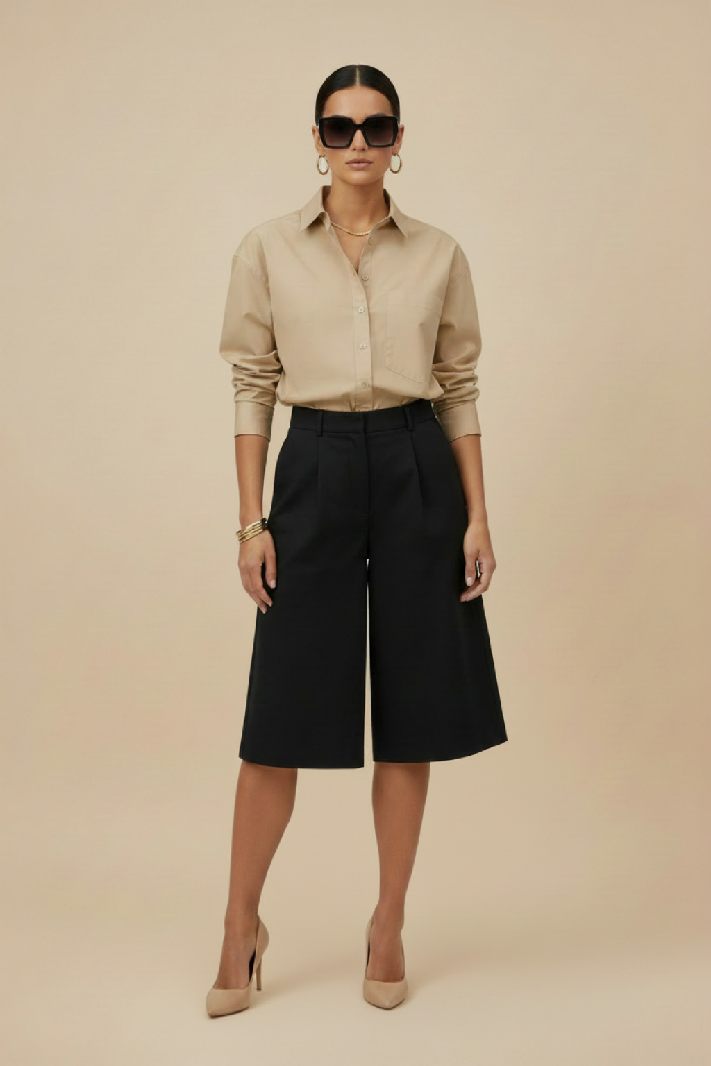 Shirt Luna latte | Latte