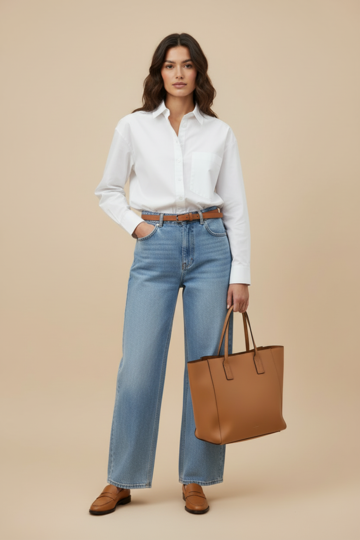 Shirt Luna white | white