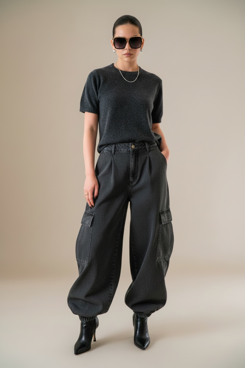 Sweater Nina stone grey | stone grey
