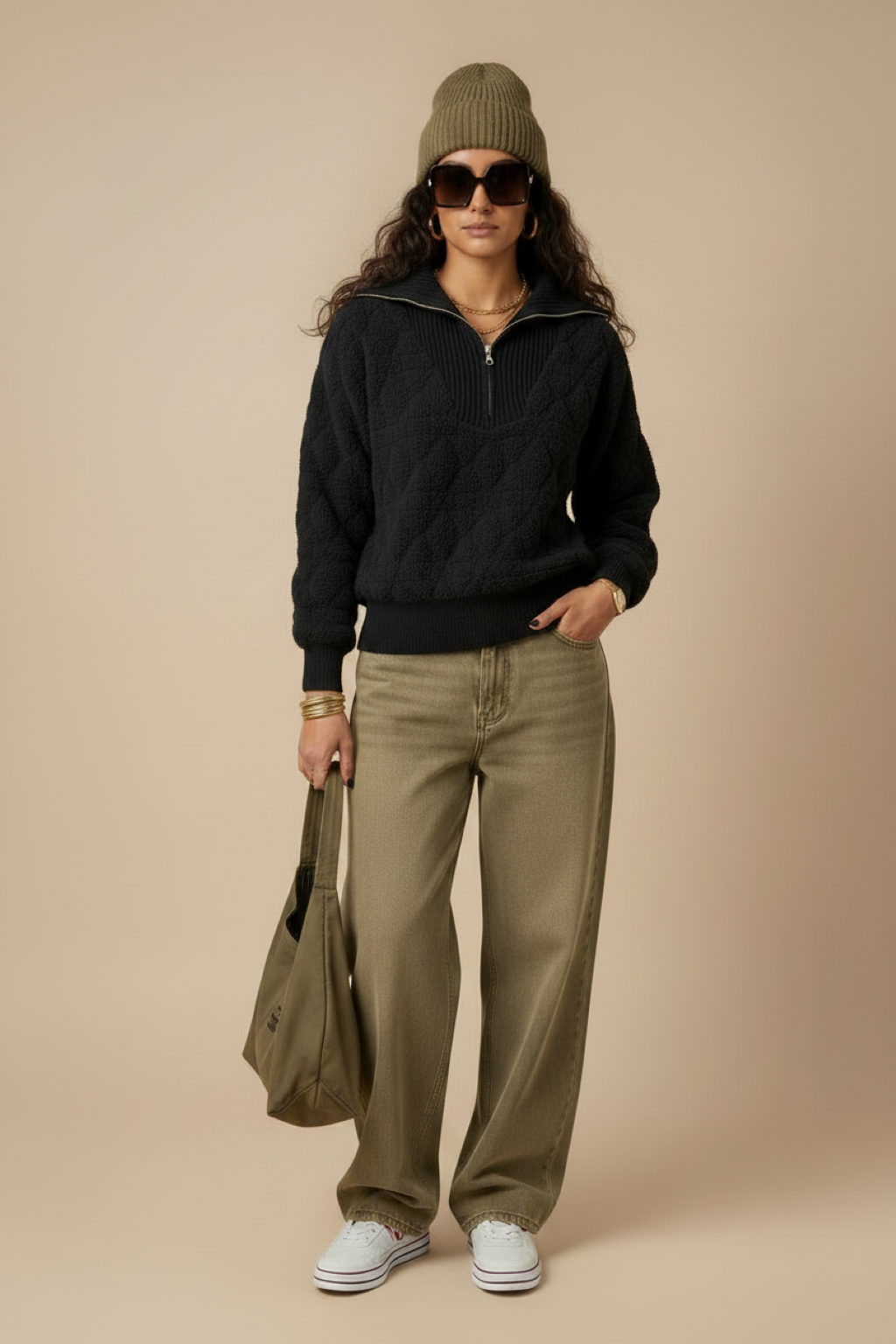 Sweater Bobbi black | black