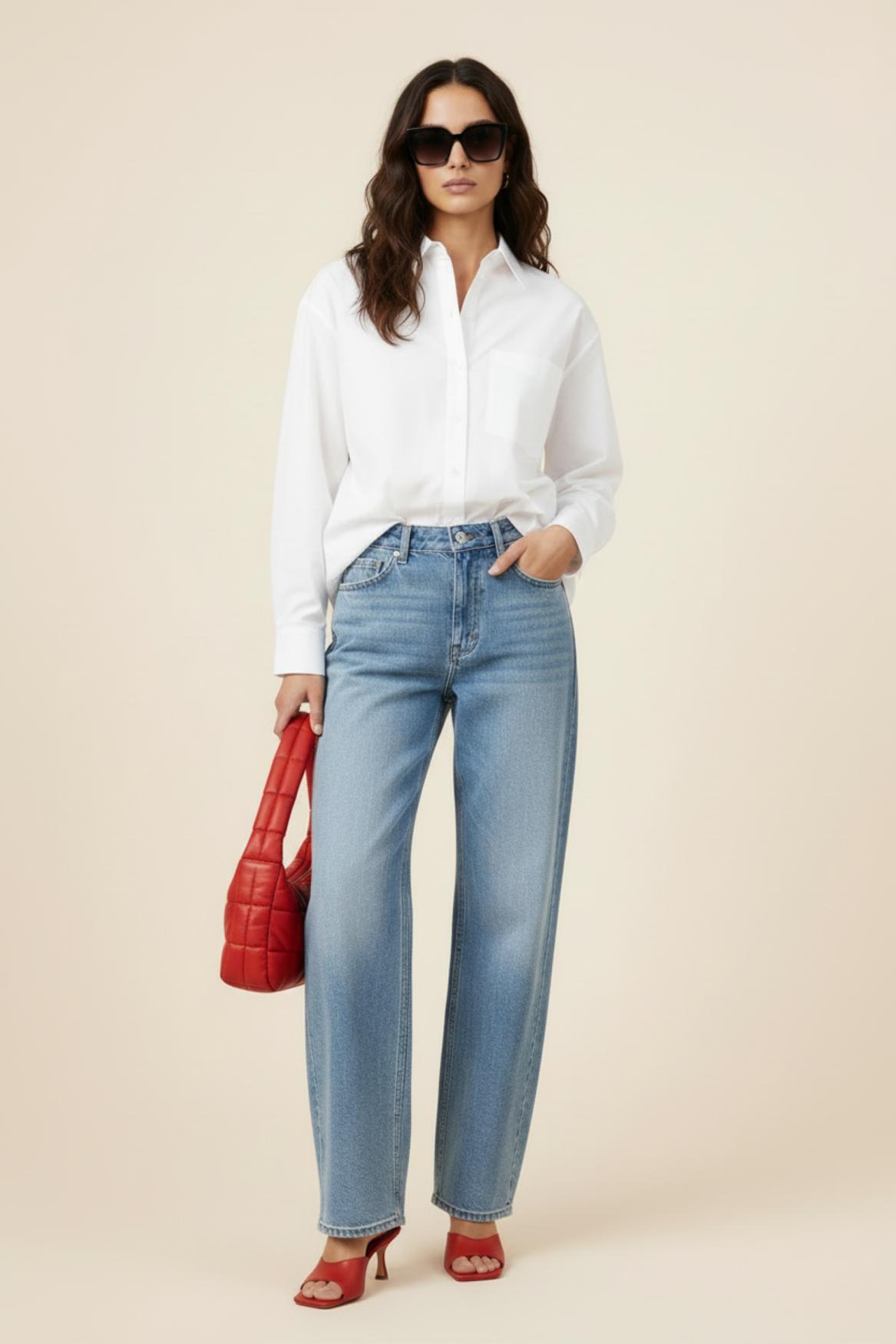 Shirt Tess white | white