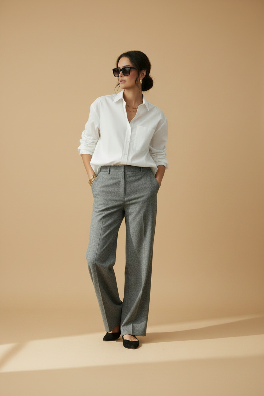 Shirt Luna white | white