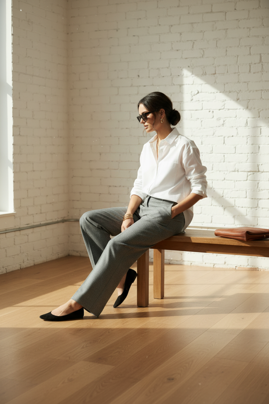 Shirt Luna white | white