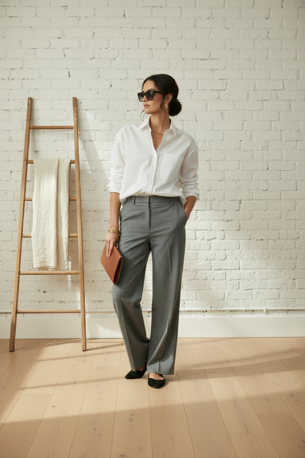 Shirt Luna white | white