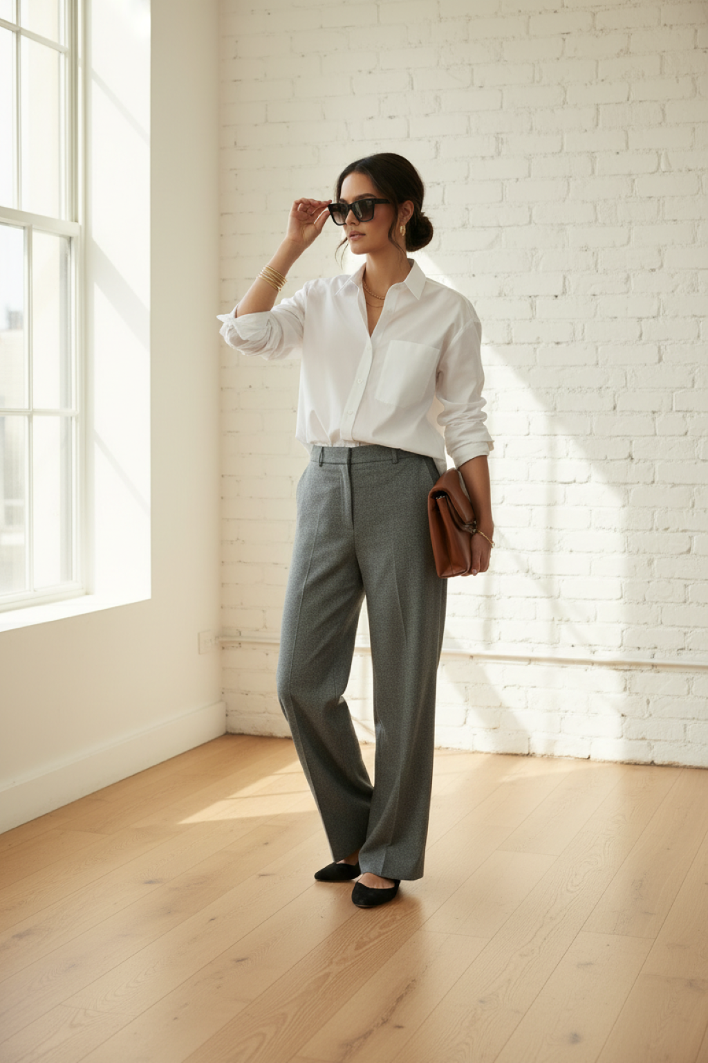 Shirt Luna white | white
