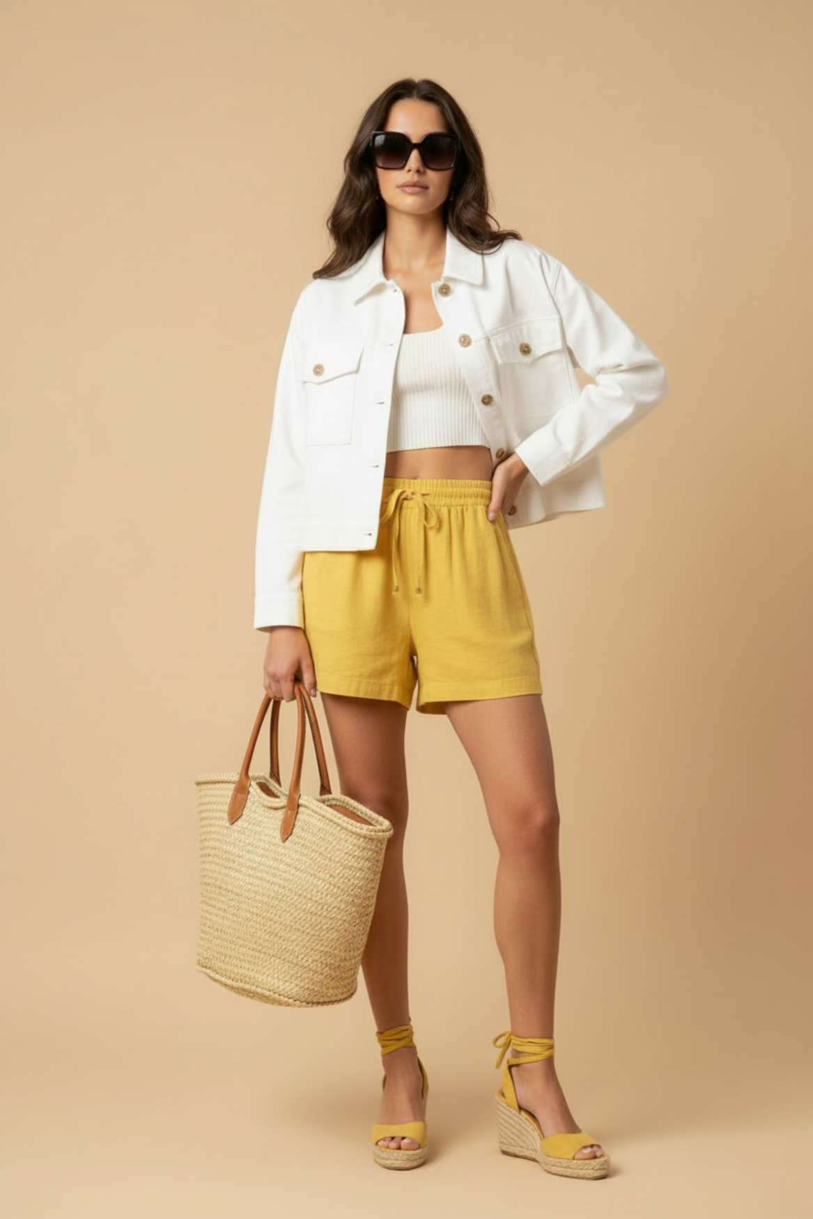 Jacket Amber off white | ecru