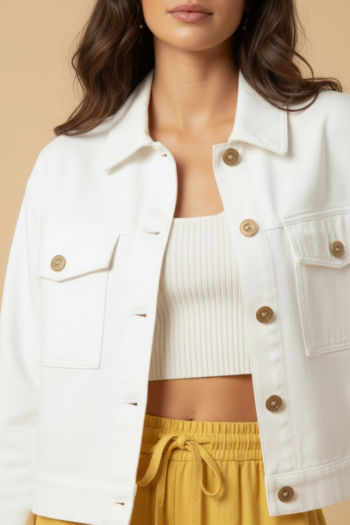 Jacket Amber off white | ecru